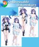 Blue Archive Hayase Yuuka Undressable Dakimakura Hugging Body Pillow Cover
