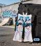 Neverness to Everness Mint Mini Dakimakura Keychain Phone Strap