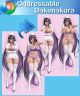 Yandere Dark Elf Mariabell Undressable Dakimakura Hugging Body Pillow Cover