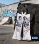 Goddess of Victory: Nikke Mint Mini Dakimakura Keychain Phone Strap