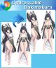 Zenless Zone Zero Hoshimi Miyabi Undressable Dakimakura Hugging Body Pillow Cover
