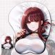 Smoking Behind the Supermarket with You Yamada Tayama 3D Wrist Rest Oppai Mouse Pad