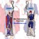 Boku no Hero Academia Shoto Todoroki Mini Dakimakura Keychain Phone Strap