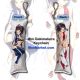 Boku no Hero Academia Momo Yaoyorozu Mini Dakimakura Keychain Phone Strap