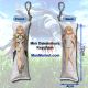Xenoblade Chronicles 2 Mythra Mini Dakimakura Keychain Phone Strap