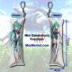 Xenoblade Chronicles 2 Pneuma Mini Dakimakura Keychain Phone Strap