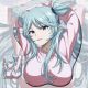 The Eminence in Shadow Epsilon 3D Wrist Rest Oppai Mouse Pad