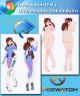 Overwatch D.Va by MentalCrash Undressable Dakimakura Cover