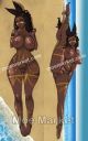 Original Character African Goddess Dakimakura Hugging Body Pillow Cover