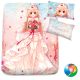 Shamoe Wedding Dress Anime Bed Sheet or Duvet Cover
