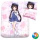 The Ryuo's Work is Never Done! Ai Hinatsuru Anime Bed Sheet or Duvet Cover
