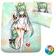 Azur Lane Akashi Anime Sheet or Duvet Cover Bedding Set