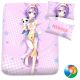 Jashin-chan Dropkick Medusa Anime Bed Sheet or Duvet Cover