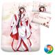 Azur Lane Takao Wedding Skin Anime Bed Sheet or Duvet Cover