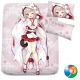 Azur Lane Yuudachi Wedding Skin Anime Bed Sheet or Duvet Cover