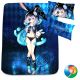 Date A Live Inverse Yoshino Anime Bed Sheet or Duvet Cover