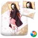 Kimetsu no Yaiba Nezuko Kamado Anime Sheet or Duvet Cover Bedding Set