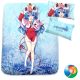 Date A Live Yoshino Anime Bed Sheet or Duvet Cover
