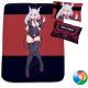 Helltaker Lucifer Anime Bed Sheet or Duvet Cover