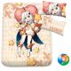 Genshin Impact Paimon Anime Bed Sheet or Duvet Cover