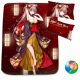 Azur Lane MNF Jean Bart Anime Bed Sheet or Duvet Cover