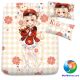 Genshin Impact Klee Anime Bed Sheet or Duvet Cover