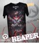 Overwatch Full Color T-Shirt Black Tee