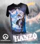 Overwatch Full Color T-Shirt Black Tee