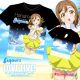 Love Live! Full Color T-Shirt Black Tee