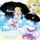 Love Live! Full Color T-Shirt Black Tee