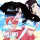 Love Live! Full Color T-Shirt Black Tee