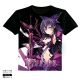 Date A Live Full Color T-Shirt Black Tee