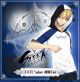 Fate Saber Impression Color T-Shirt Cotton Tee