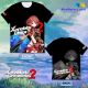 Xenoblade Chronicles 2 Pyra Double Sided Full Graphic T-Shirt