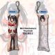 Date A Live Tokisaki Kurumi Mini Dakimakura Keychain Phone Strap