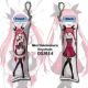 Date A Live Itsuka Kotori Mini Dakimakura Keychain Phone Strap