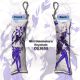 Honkai Impact 3rd Kallen Kaslana Mini Dakimakura Keychain Phone Strap