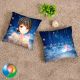 Tsuki ga Kirei Akane Mizuno Throw Pillow Cover