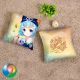 Onmyoji Firefly Grass Throw Pillow Cover