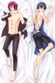 Free! Haruka Nanase, Rin Matsuoka Dakimakura Pillow Cover