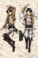 Attack on Titan Dakimakura Hugging Pillow Cover
