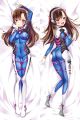 Overwatch D.Va Dakimakura Hugging Pillow Cover