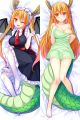 Miss Kobayashi's Dragon Maid Dakimakura Hugging Body Pillow Cover