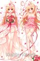 Shamoe Wedding Dress Dakimakura Hugging Pillow Cover