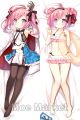 Azur Lane Saratoga Dakimakura Hugging Pillow Cover