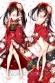 Date A Live Kurumi Tokisaki Dakimakura Hugging Pillow Cover