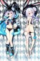 Date A Live Inverse Yoshino Dakimakura Hugging Pillow Cover