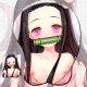 Kimetsu no Yaiba Nezuko Kamado 3D Wrist Rest Oppai Mouse Pad