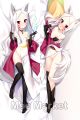 Sewayaki Kitsune no Senko-san Shiro Dakimakura Hugging Pillow Cover