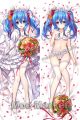 Date A Live Yoshino Himekawa Wedding Dress Dakimakura Hugging Body Pillow Cover